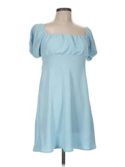 Pre-owned No Boundaries Casual Dress In Blue
