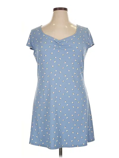 Pre-owned No Boundaries Casual Dress In Blue