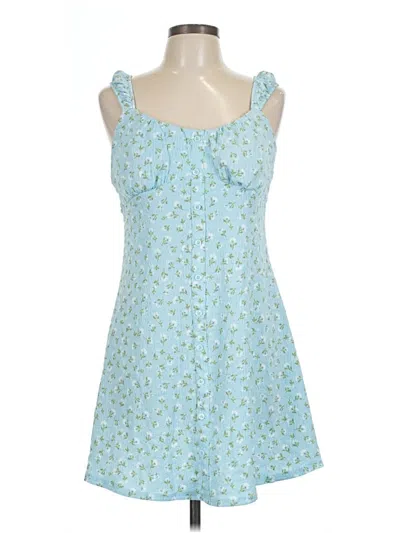 Pre-owned No Boundaries Casual Dress In Blue
