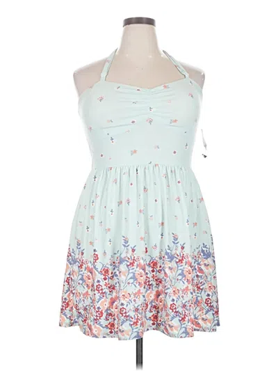 Pre-owned No Boundaries Casual Dress In Blue
