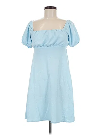 Pre-owned No Boundaries Casual Dress In Blue