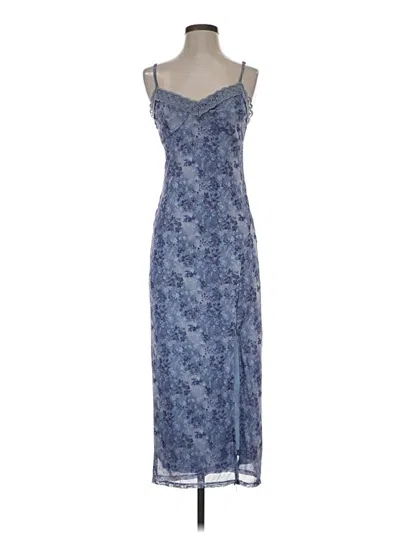 Pre-owned No Boundaries Casual Dress In Blue