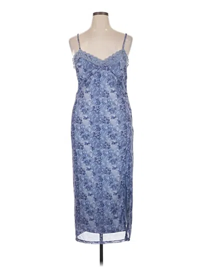 Pre-owned No Boundaries Casual Dress In Blue