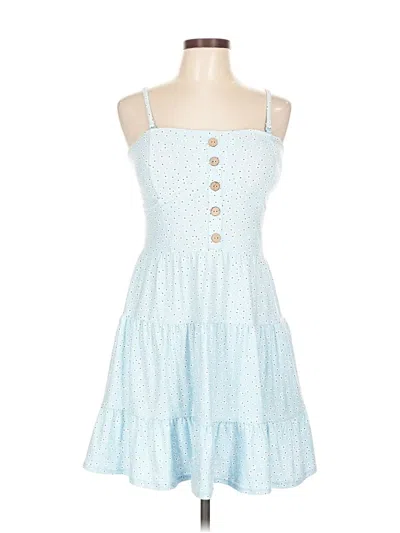 Pre-owned No Boundaries Casual Dress In Blue