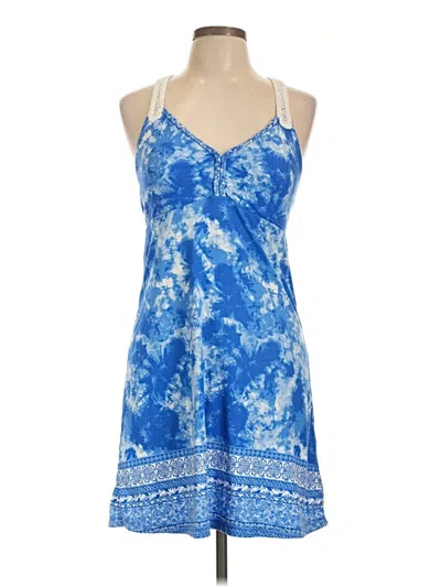 Pre-owned No Boundaries Casual Dress In Blue