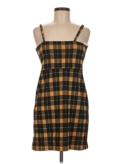Pre-owned No Boundaries Casual Dress In Brown