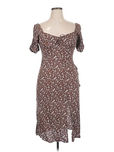 Pre-owned No Boundaries Casual Dress In Brown