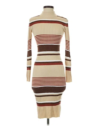 Pre-owned No Boundaries Casual Dress In Brown