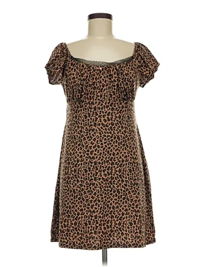 Pre-owned No Boundaries Casual Dress In Brown