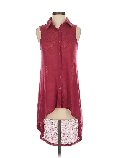 Pre-owned No Boundaries Casual Dress In Burgundy