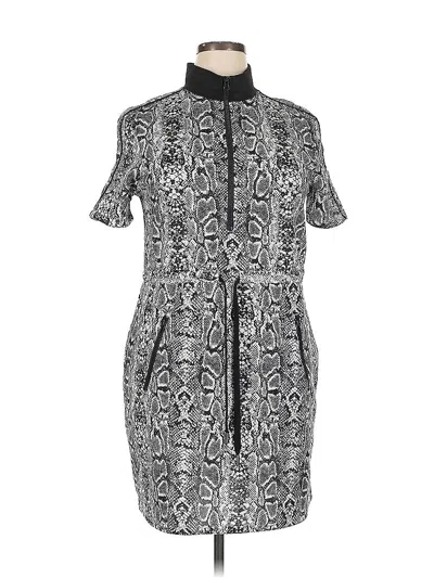 Pre-owned No Boundaries Casual Dress In Gray