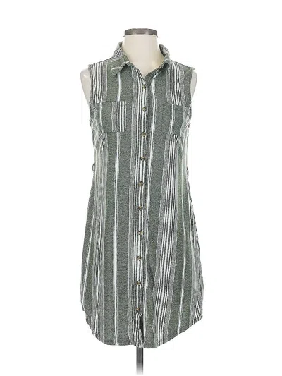 Pre-owned No Boundaries Casual Dress In Gray