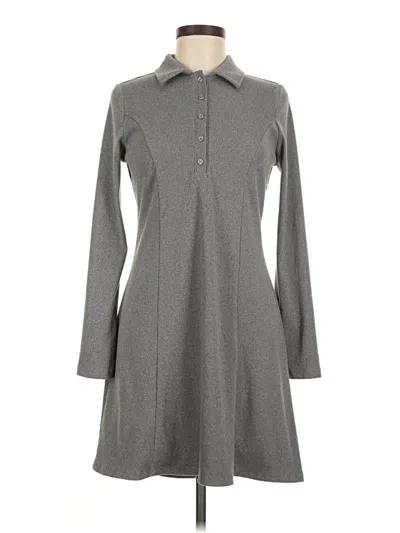 Pre-owned No Boundaries Casual Dress In Gray