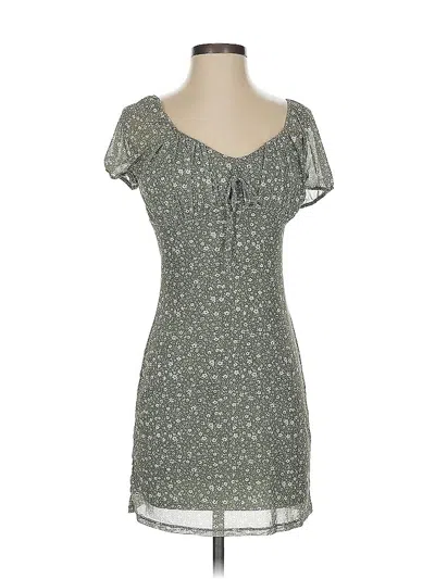 Pre-owned No Boundaries Casual Dress In Gray