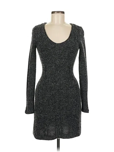 Pre-owned No Boundaries Casual Dress In Gray