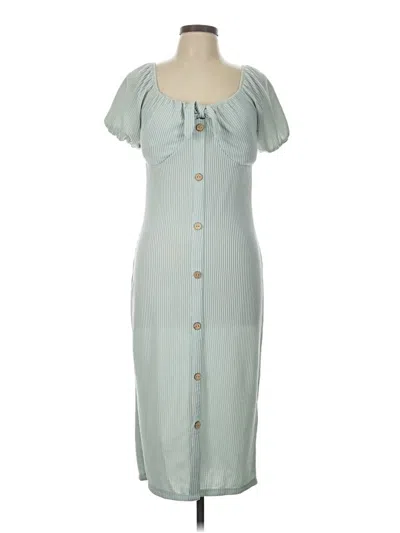 Pre-owned No Boundaries Casual Dress In Gray