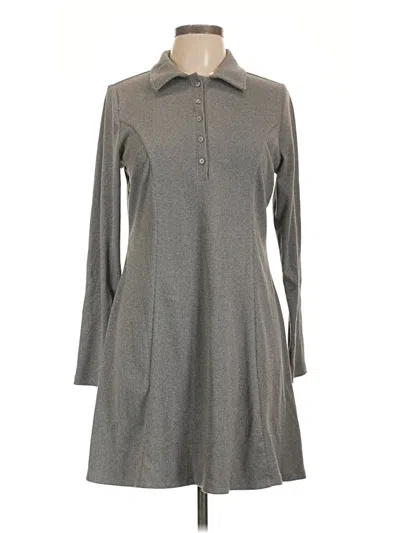 Pre-owned No Boundaries Casual Dress In Gray