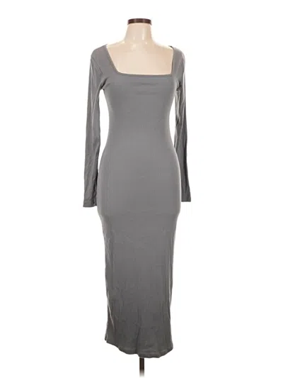Pre-owned No Boundaries Casual Dress In Gray
