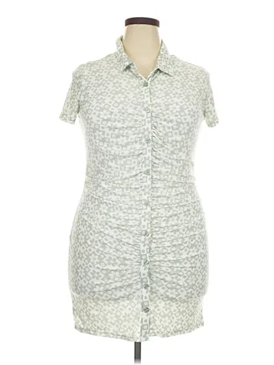 Pre-owned No Boundaries Casual Dress In Gray