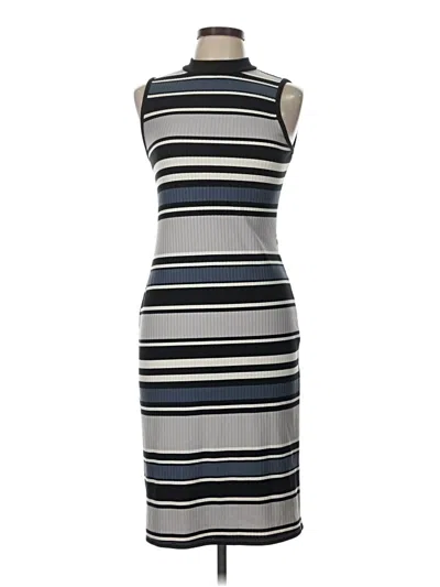 Pre-owned No Boundaries Casual Dress In Gray