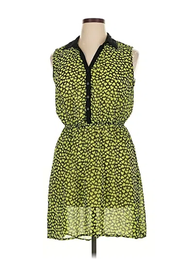 Pre-owned No Boundaries Casual Dress In Green