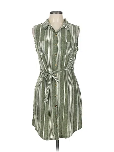 Pre-owned No Boundaries Casual Dress In Green