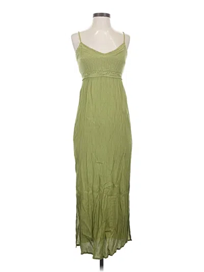 Pre-owned No Boundaries Casual Dress In Green