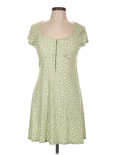 Pre-owned No Boundaries Casual Dress In Green