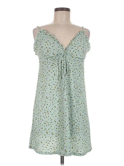 Pre-owned No Boundaries Casual Dress In Green