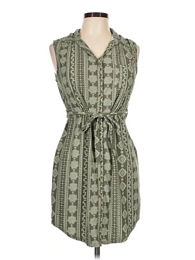 Pre-owned No Boundaries Casual Dress In Green