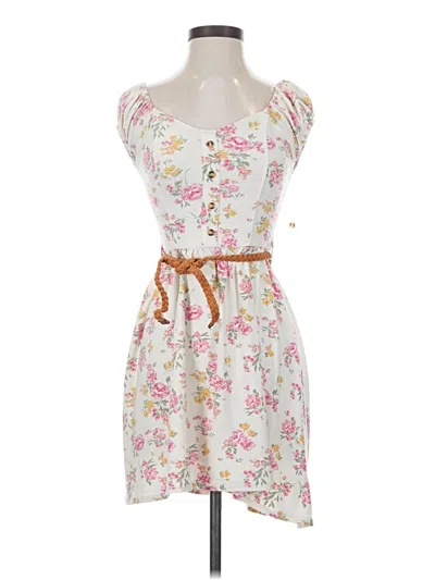 Pre-owned No Boundaries Casual Dress In Ivory
