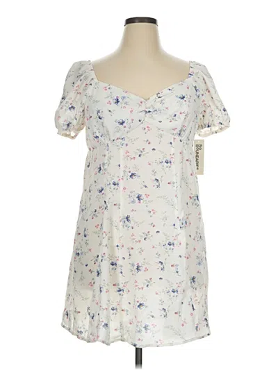 Pre-owned No Boundaries Casual Dress In Ivory