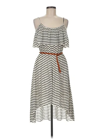 No Boundaries Casual Dress In Ivory