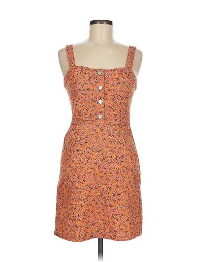 Pre-owned No Boundaries Casual Dress In Orange