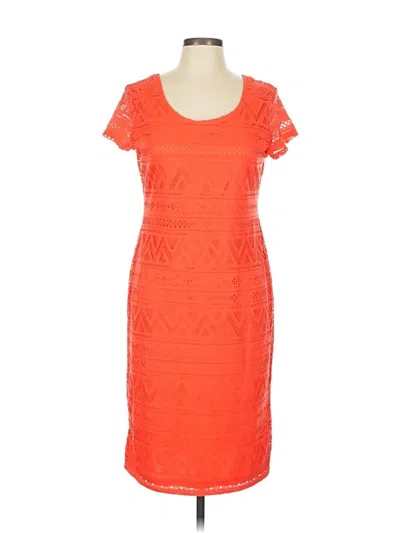 Pre-owned No Boundaries Casual Dress In Orange