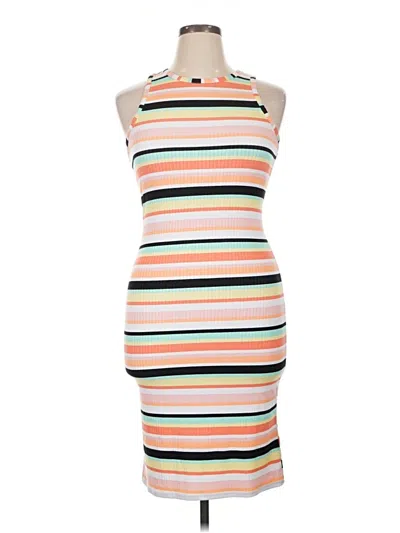 Pre-owned No Boundaries Casual Dress In Orange
