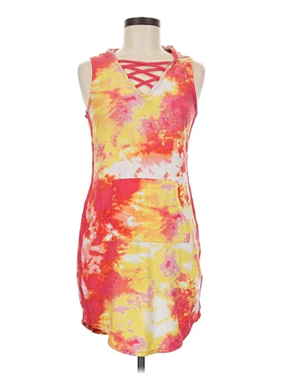 Pre-owned No Boundaries Casual Dress In Orange