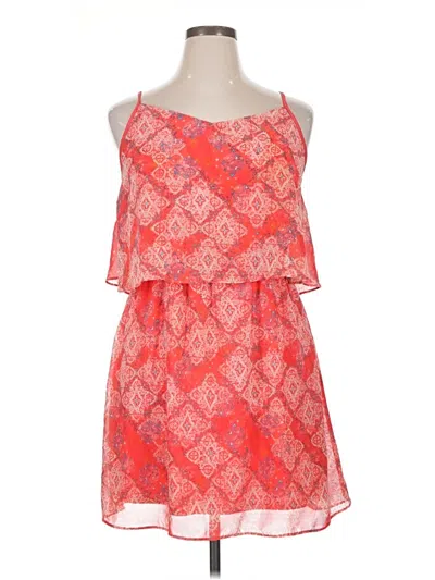Pre-owned No Boundaries Casual Dress In Orange