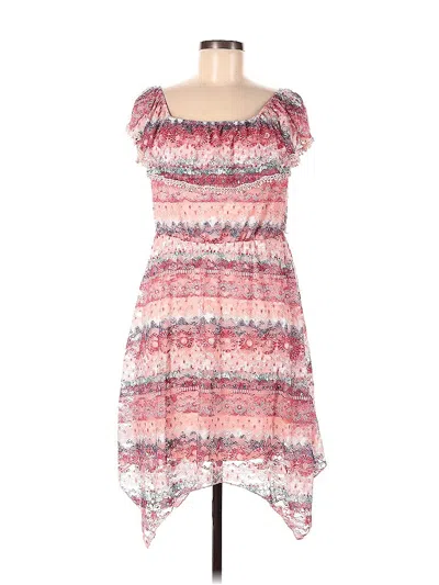 Pre-owned No Boundaries Casual Dress In Pink