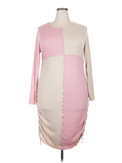 Pre-owned No Boundaries Casual Dress In Pink
