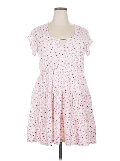 Pre-owned No Boundaries Casual Dress In Pink