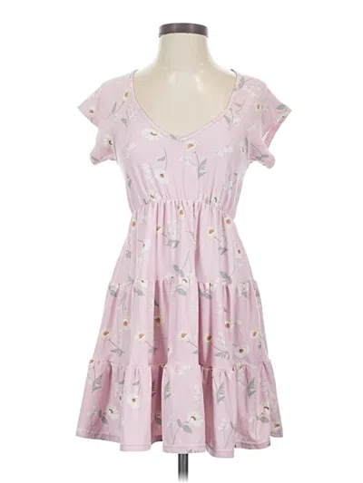 Pre-owned No Boundaries Casual Dress In Pink