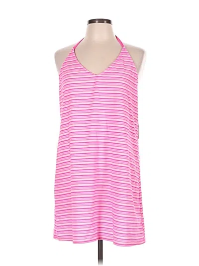 No Boundaries Casual Dress In Pink