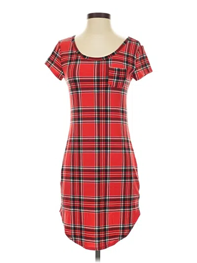 Pre-owned No Boundaries Casual Dress In Red