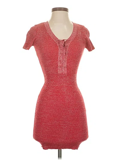 Pre-owned No Boundaries Casual Dress In Red