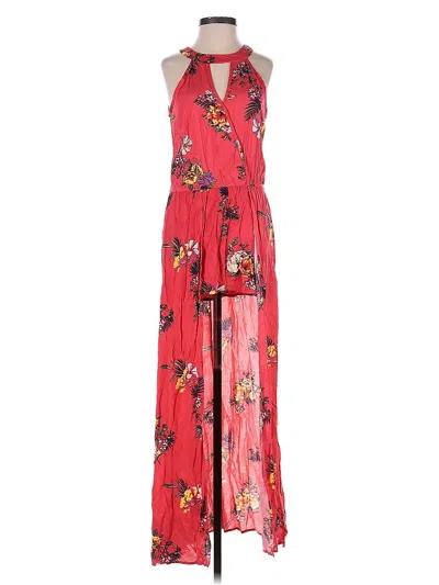 Pre-owned No Boundaries Casual Dress In Red