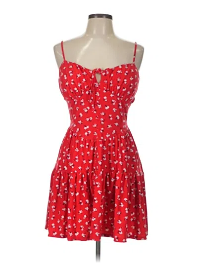 Pre-owned No Boundaries Casual Dress In Red