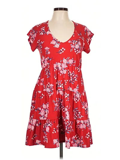 Pre-owned No Boundaries Casual Dress In Red