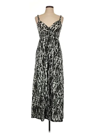 Pre-owned No Boundaries Casual Dress In Silver