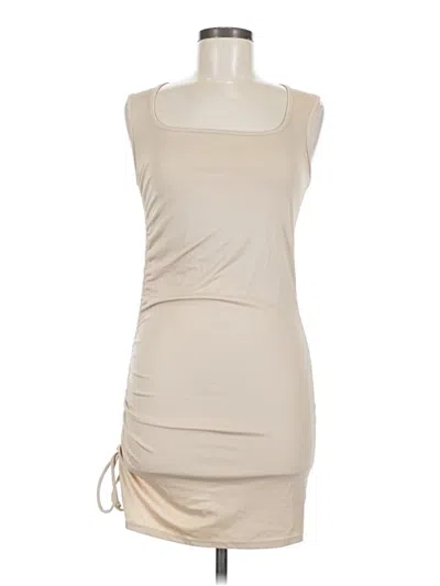 Pre-owned No Boundaries Casual Dress In Tan
